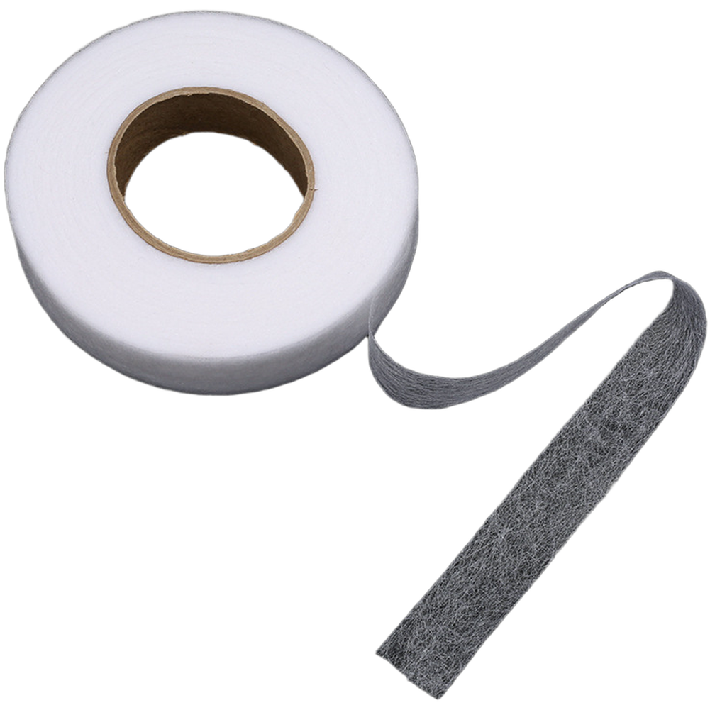 Hem Tape Fusible - Biała taśma termotopliwa dwustronna do podklejania,