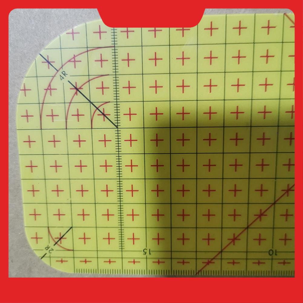 Quilting Ruler Square - 6-częściowy zestaw linijek do pikowania, linijka