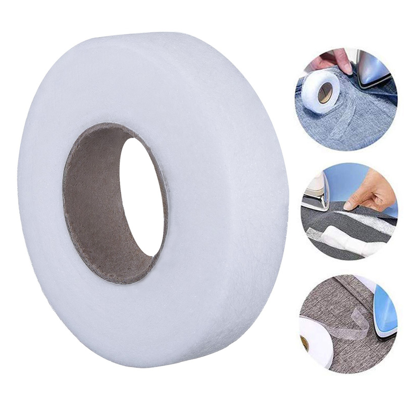 Hem Tape Fusible - 65 jardów taśma do łączenia tkanin