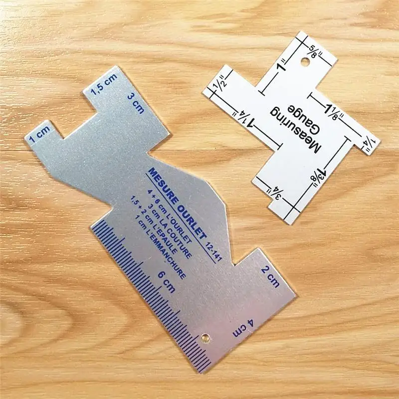 Sewing Gauge Ruler - Marker do tkanin Kreda krawiecka i