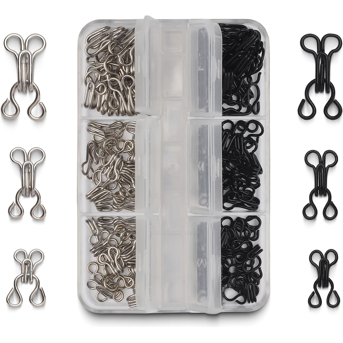 Hook Eye Fastener - Niewidoczne haczyki i oczka, metalowe ukryte