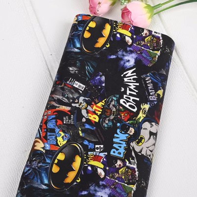 Sewing In Textile - Batman Bandai Anime Design 100 Tkanina