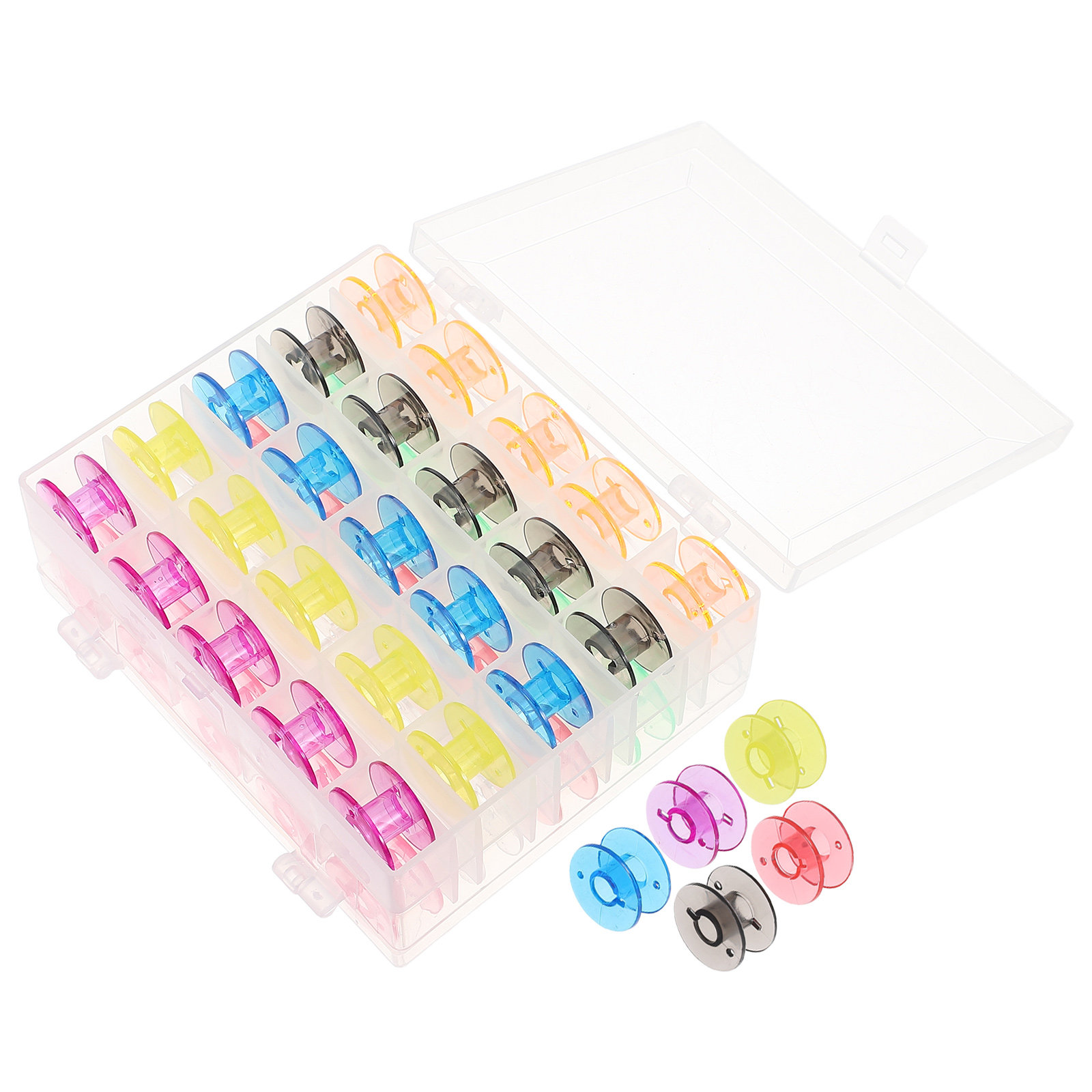 Thread Bobbins Empty - 50 szt. Szpulki do maszyn do