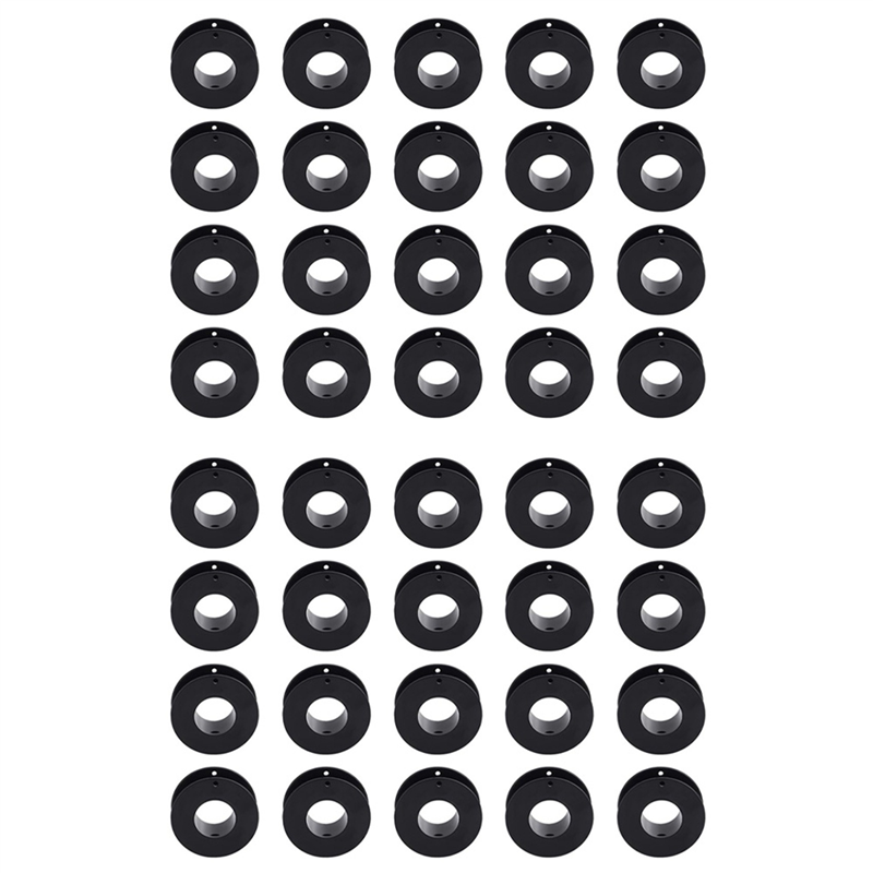 Thread Bobbins Empty - [Superx&KND] 40 szt. Puste szpule, 2,1x0,7
