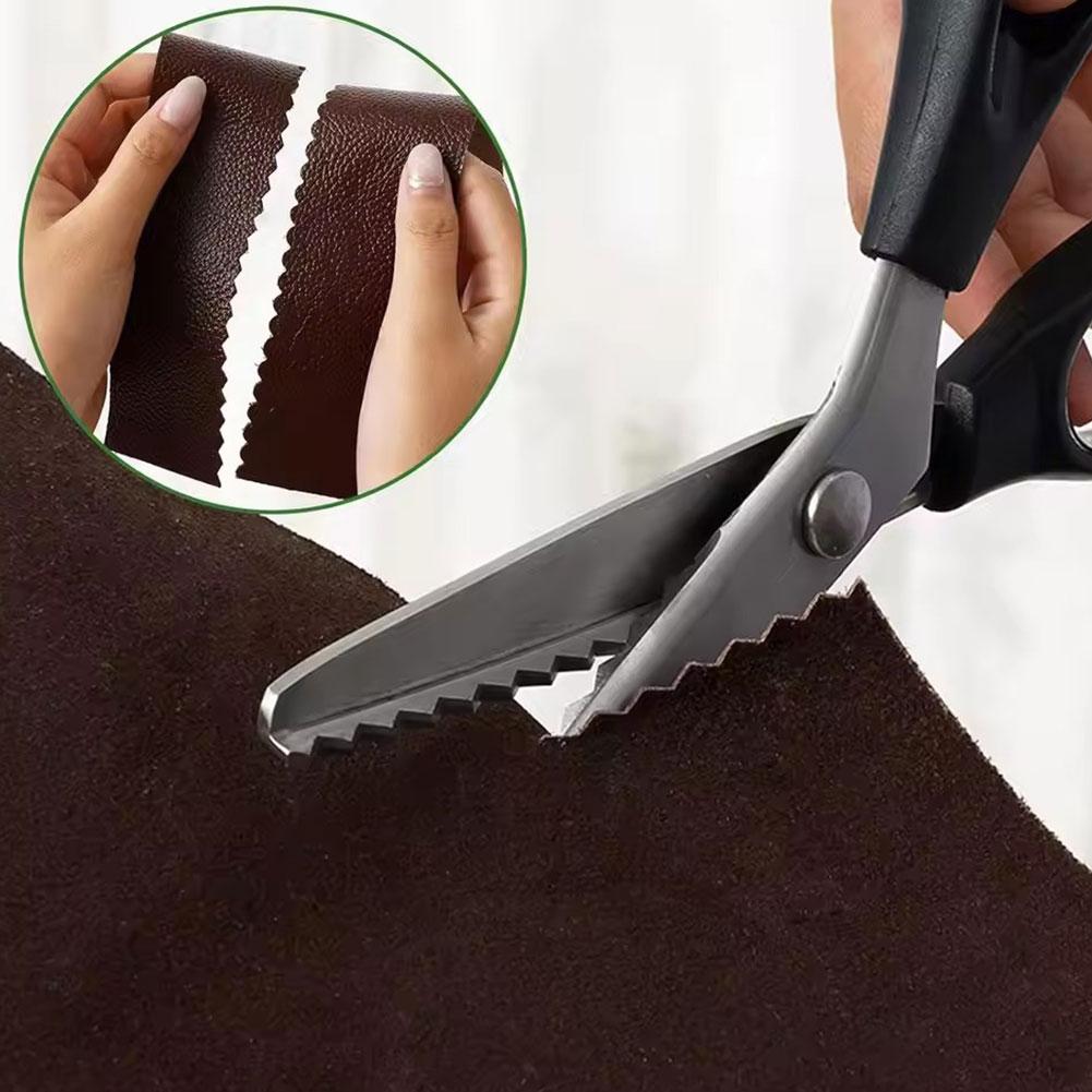 Sewing Zigzag - Nożyczki faliste ze stali nierdzewnej, nożyczki