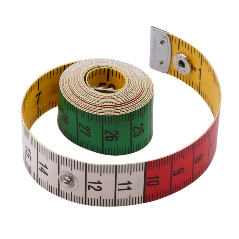 Sewing Gauge Ruler - Wysokiej jakości podwójna linijka miękka miarka