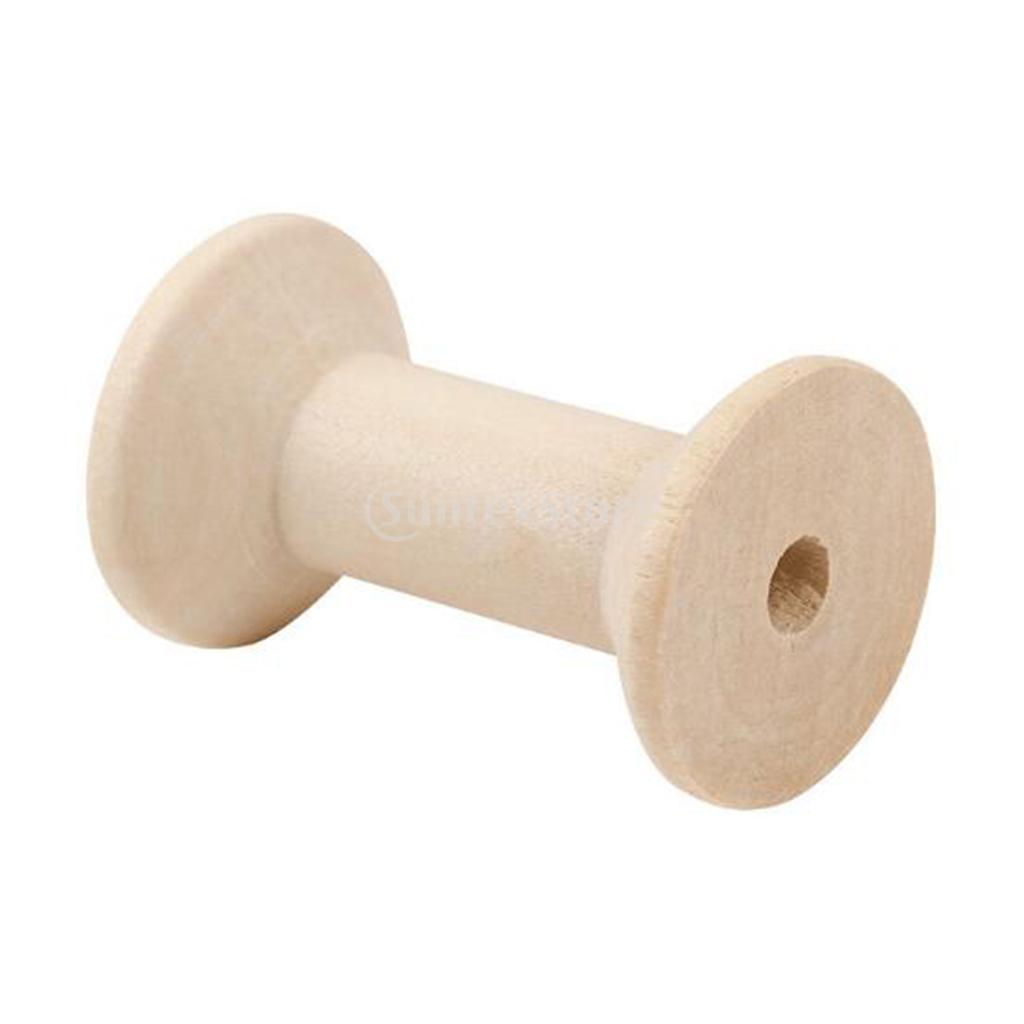 20 szt. Drewniane szpulki na n – Thread Bobbins Empty recenzja i cena