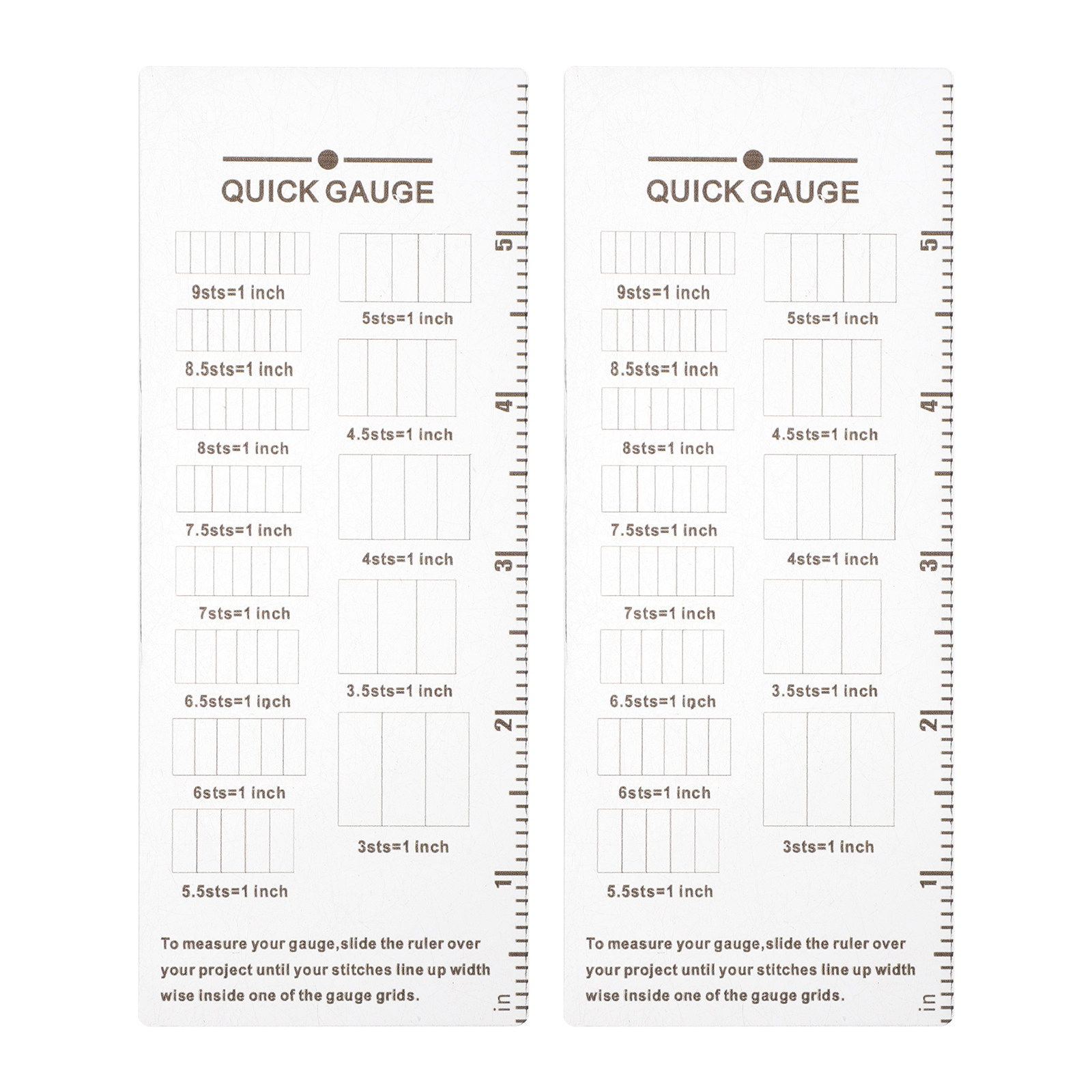 2 szt. linijki do pomiaru dług – Sewing Gauge Ruler recenzja i cena