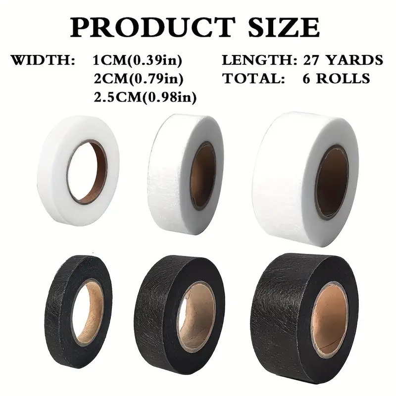 4 rolki żelazka na taśmie obsz – Hem Tape Fusible recenzja i cena