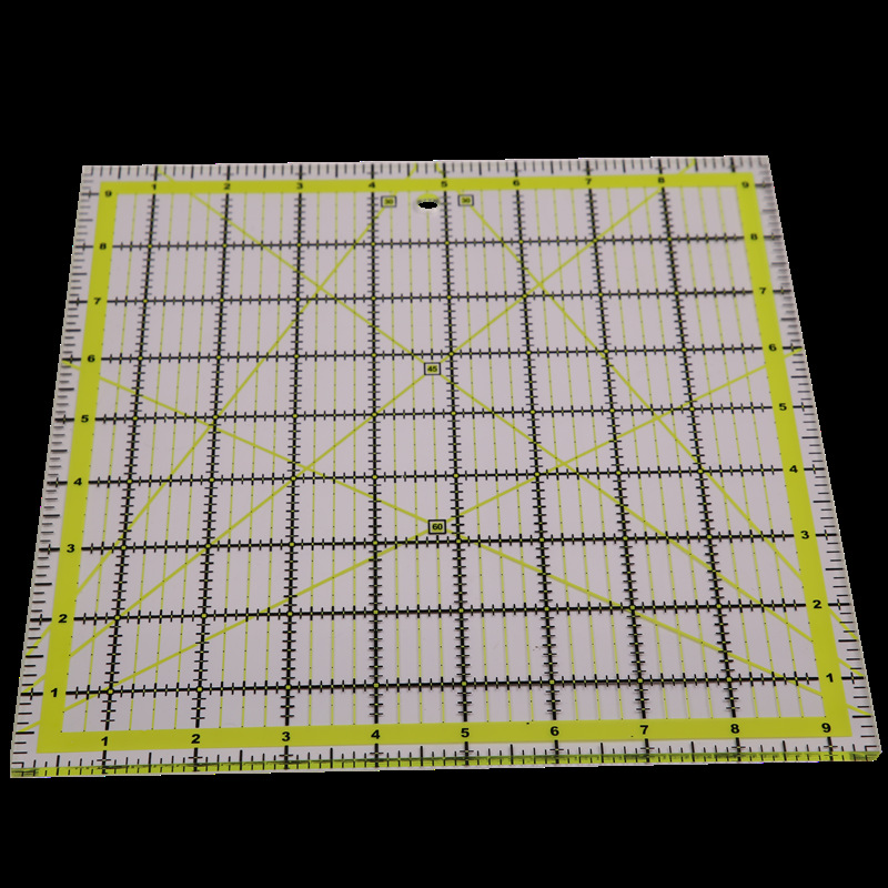 4 szt. Kwadratowe akrylowe lin – Quilting Ruler Square recenzja i cena