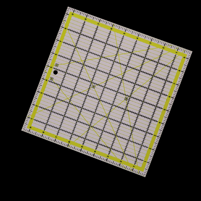 4 szt. Kwadratowe akrylowe lin – Quilting Ruler Square recenzja i cena