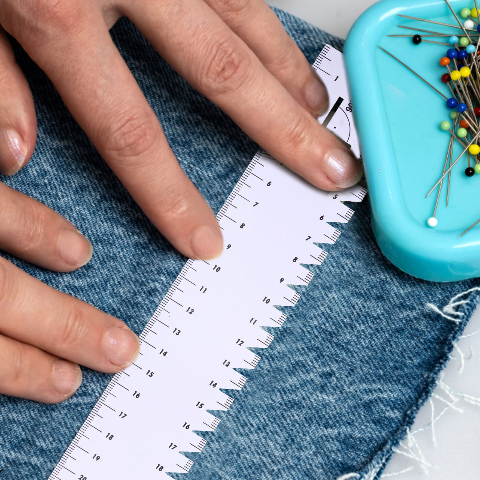 Profesjonalna linijka do szyci – Sewing Gauge Ruler recenzja i cena