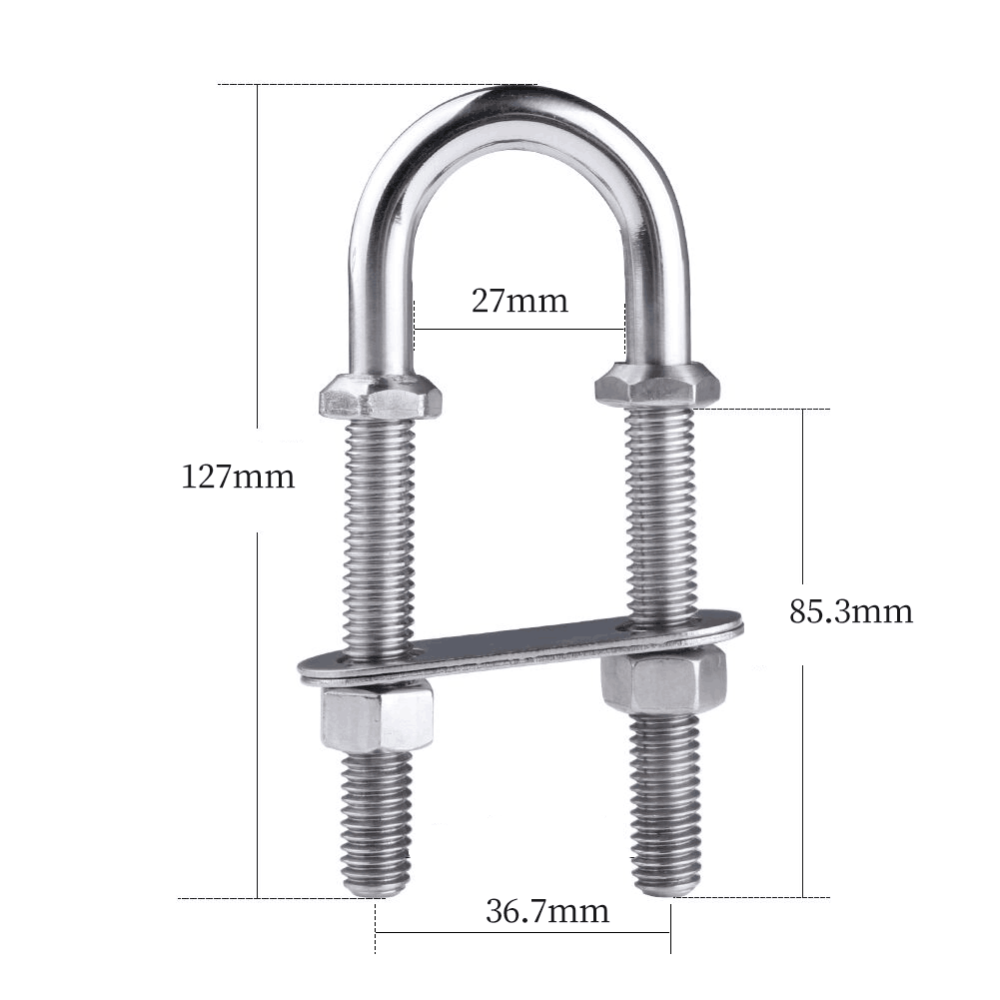 Akcesoria do łodzi Marine Stal – Hook Eye Fastener recenzja i cena
