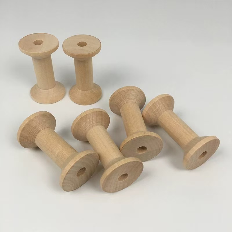 5 sztuk/partia 60x35mm natural – Thread Bobbins Empty recenzja i cena