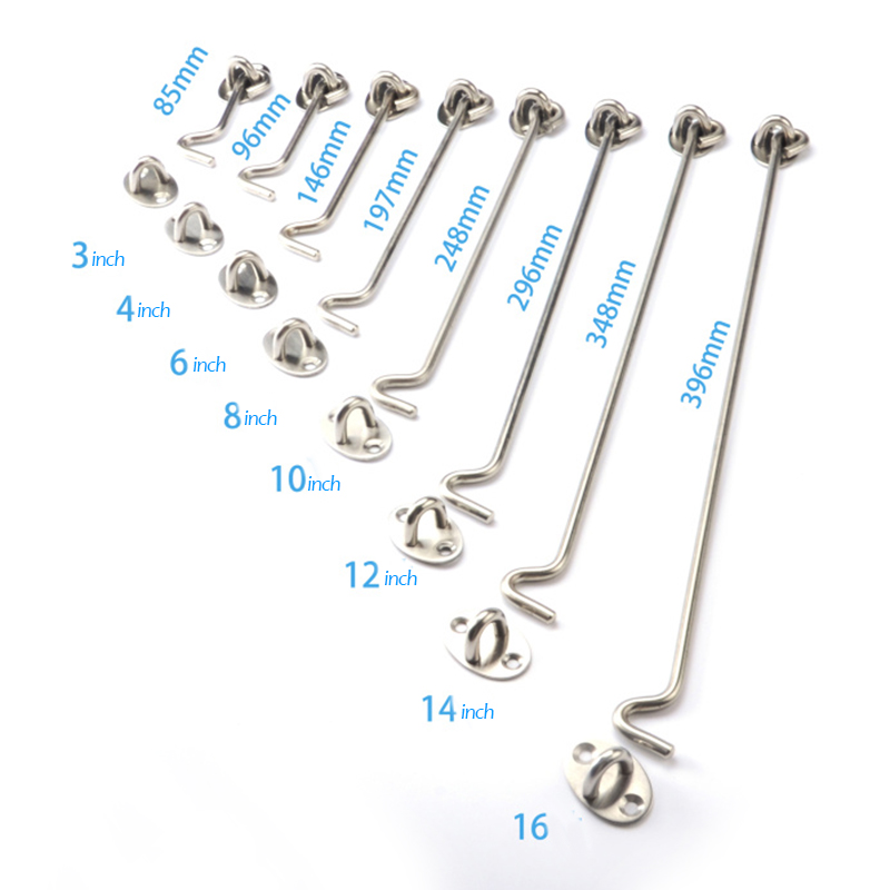 2 szt. Stare zatrzaski do okie – Hook Eye Fastener recenzja i cena
