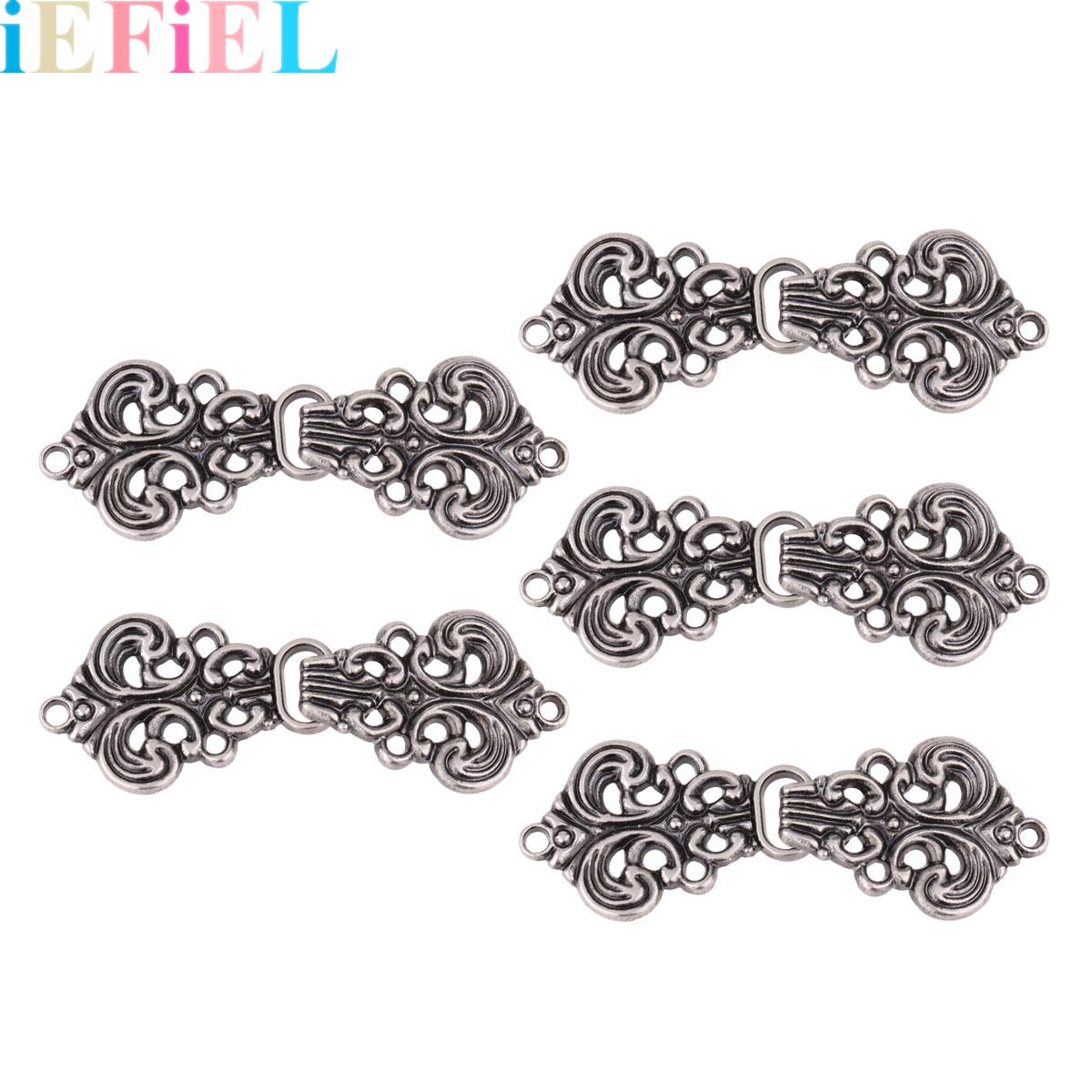5 Par Ozdobnych Guzików Spiral – Hook Eye Fastener recenzja i cena