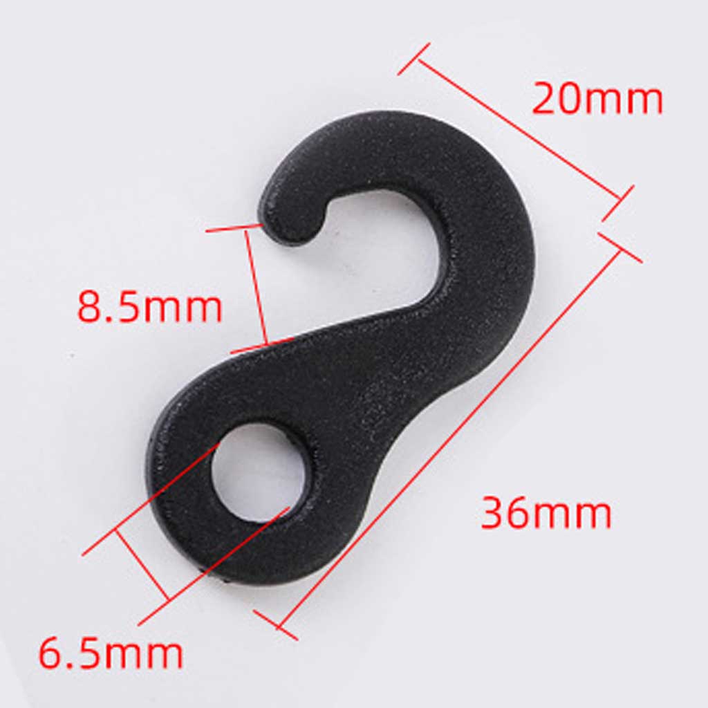30/50/100 szt. Plastikowe kara – Hook Eye Fastener recenzja i cena
