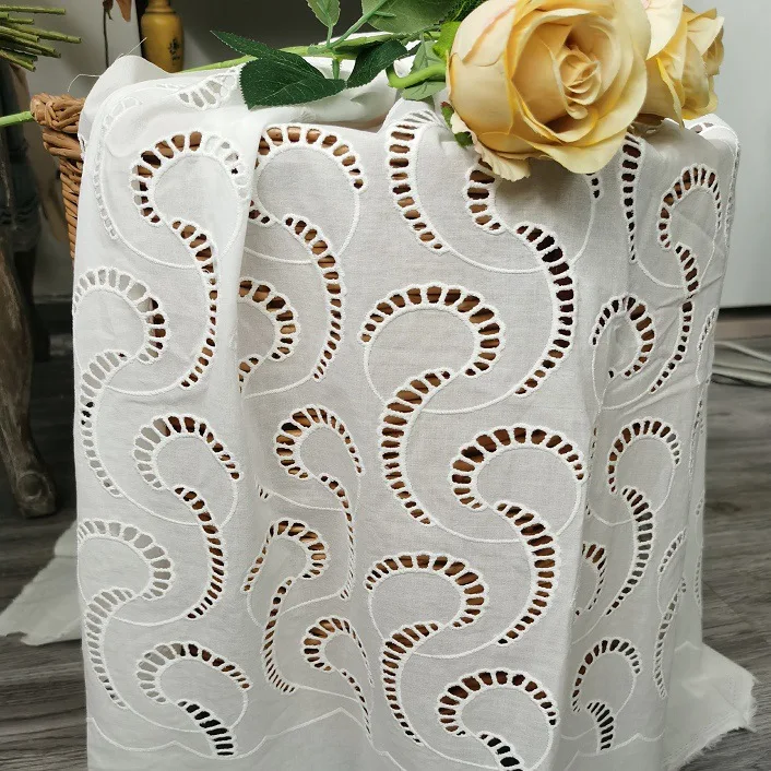 Tkanina haftowana, ażurowa, 10 – Sewing Eyelet Fabric recenzja i cena