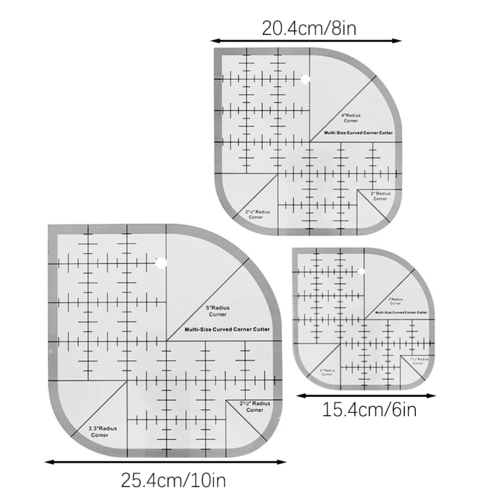 Linijka do cięcia narożnikw za – Quilting Ruler Square recenzja i cena