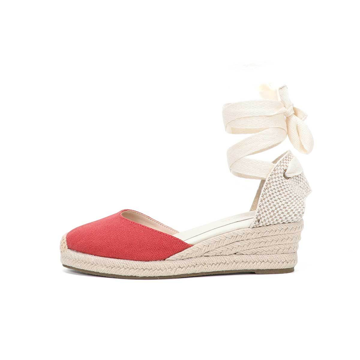 Damskie espadryle na koturnie, – Sewing Cotton recenzja i cena