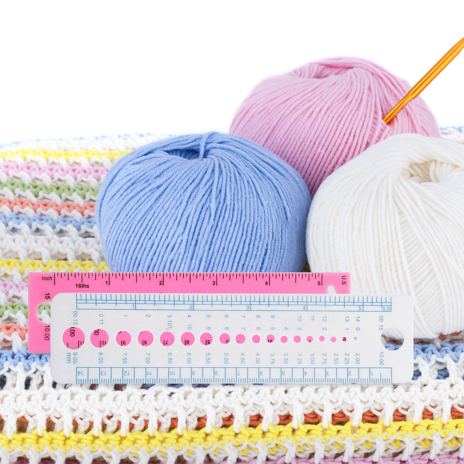 4 szt. Miarka do swetrów, plas – Sewing Gauge Ruler recenzja i cena
