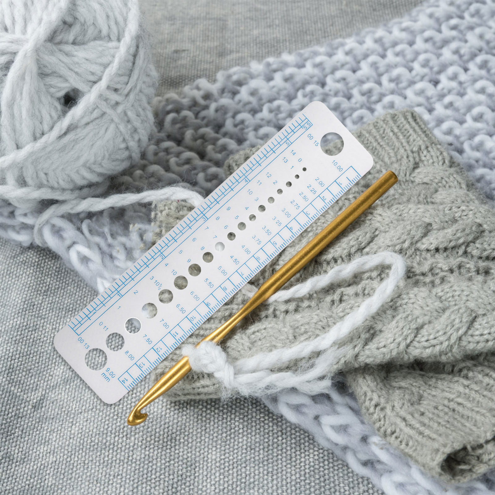 4 szt. Miarka do swetrów, plas – Sewing Gauge Ruler recenzja i cena