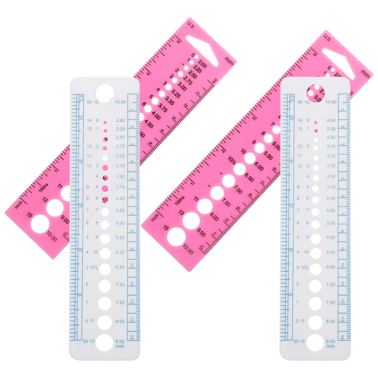4 szt. Miarka do swetrów, plas – Sewing Gauge Ruler recenzja i cena
