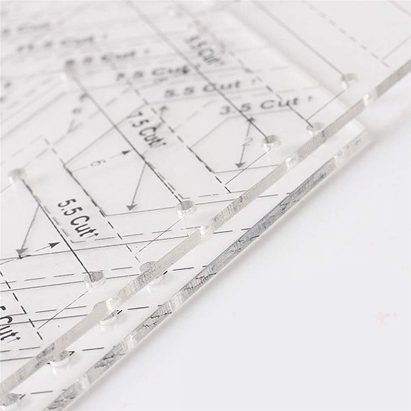 Zestaw linijek do patchworku A – Quilting Ruler Square recenzja i cena