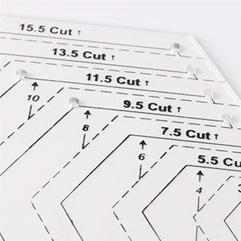 Zestaw linijek do patchworku A – Quilting Ruler Square recenzja i cena