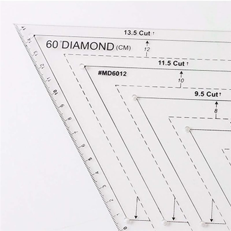Zestaw linijek do patchworku A – Quilting Ruler Square recenzja i cena