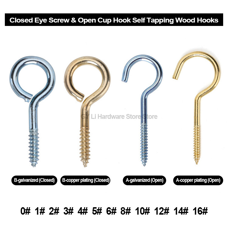 Samogwintujące śruby z oczkiem – Hook Eye Fastener recenzja i cena