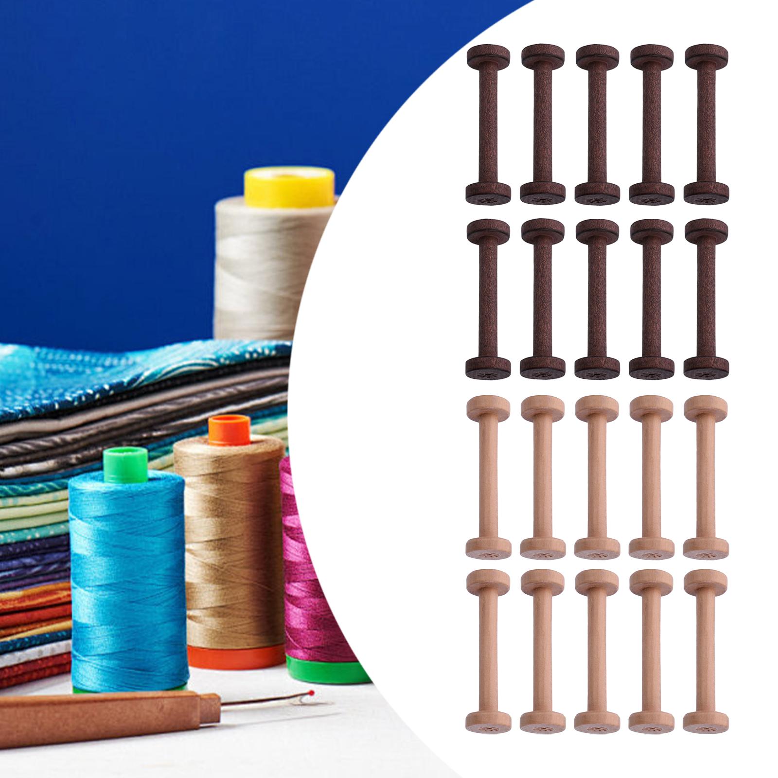 Drewniane szpulki 10 szt. Gład – Thread Bobbins Empty recenzja i cena
