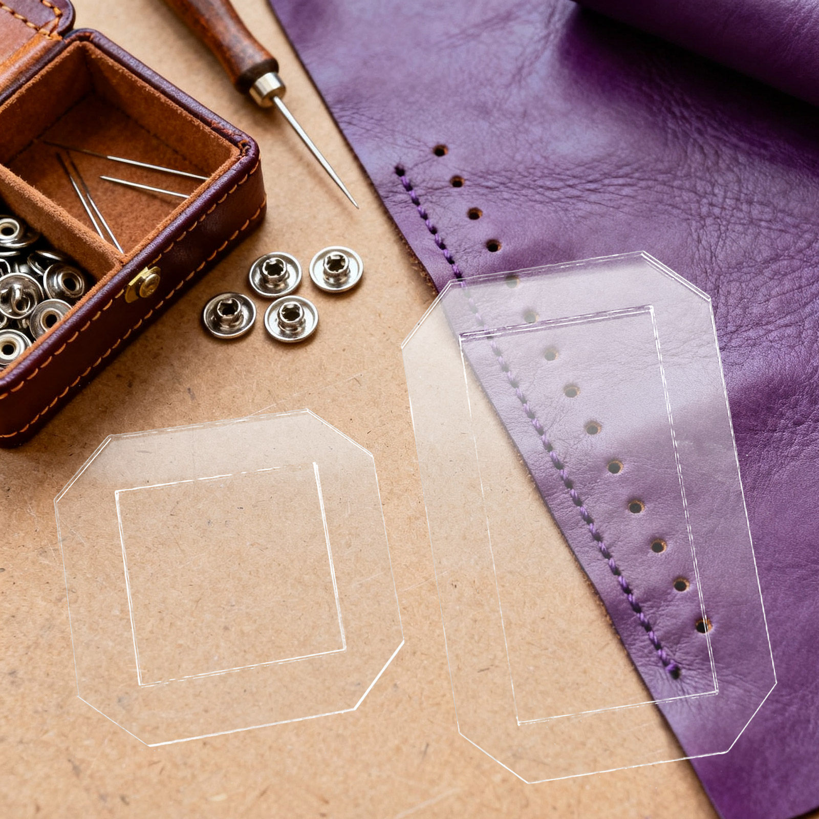 4 szt. Przezroczyste akrylowe  – Quilting Ruler Square recenzja i cena
