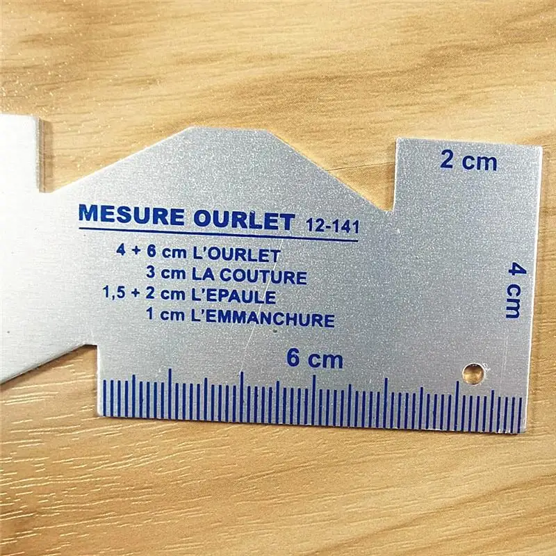 Marker do tkanin Kreda krawiec – Sewing Gauge Ruler recenzja i cena