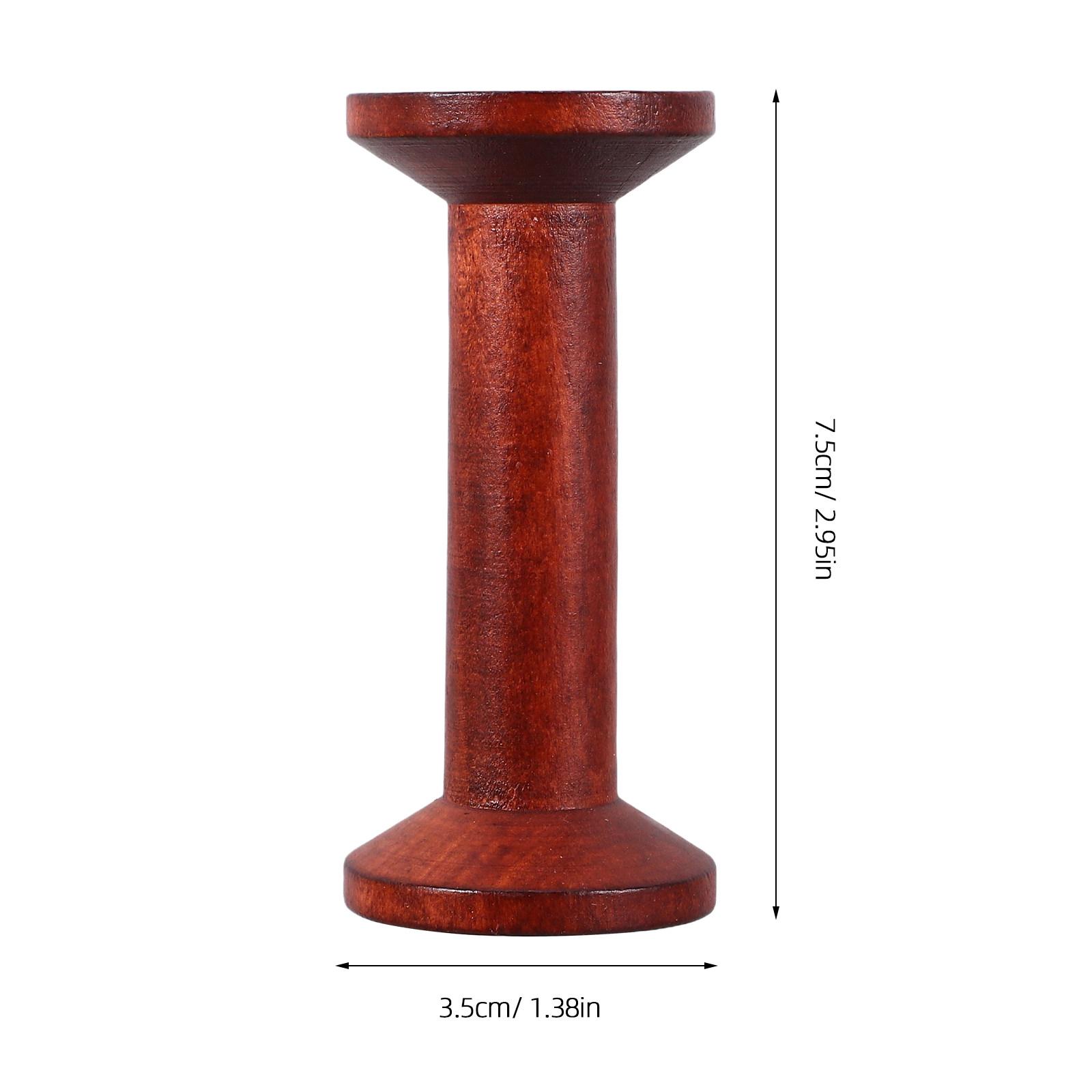 6 szt. drewnianych pustych szp – Thread Bobbins Empty recenzja i cena