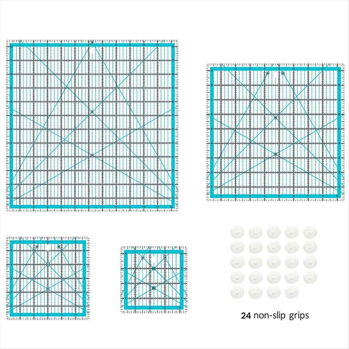 Zestaw linijek do patchworku M – Quilting Ruler Square recenzja i cena