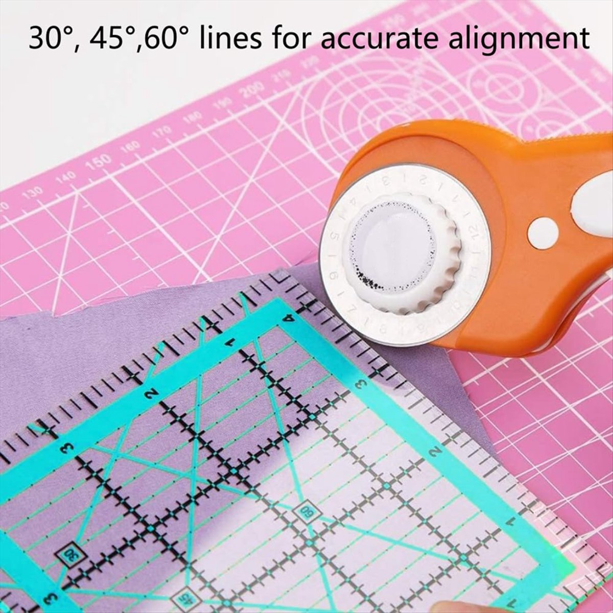 Zestaw linijek do patchworku M – Quilting Ruler Square recenzja i cena