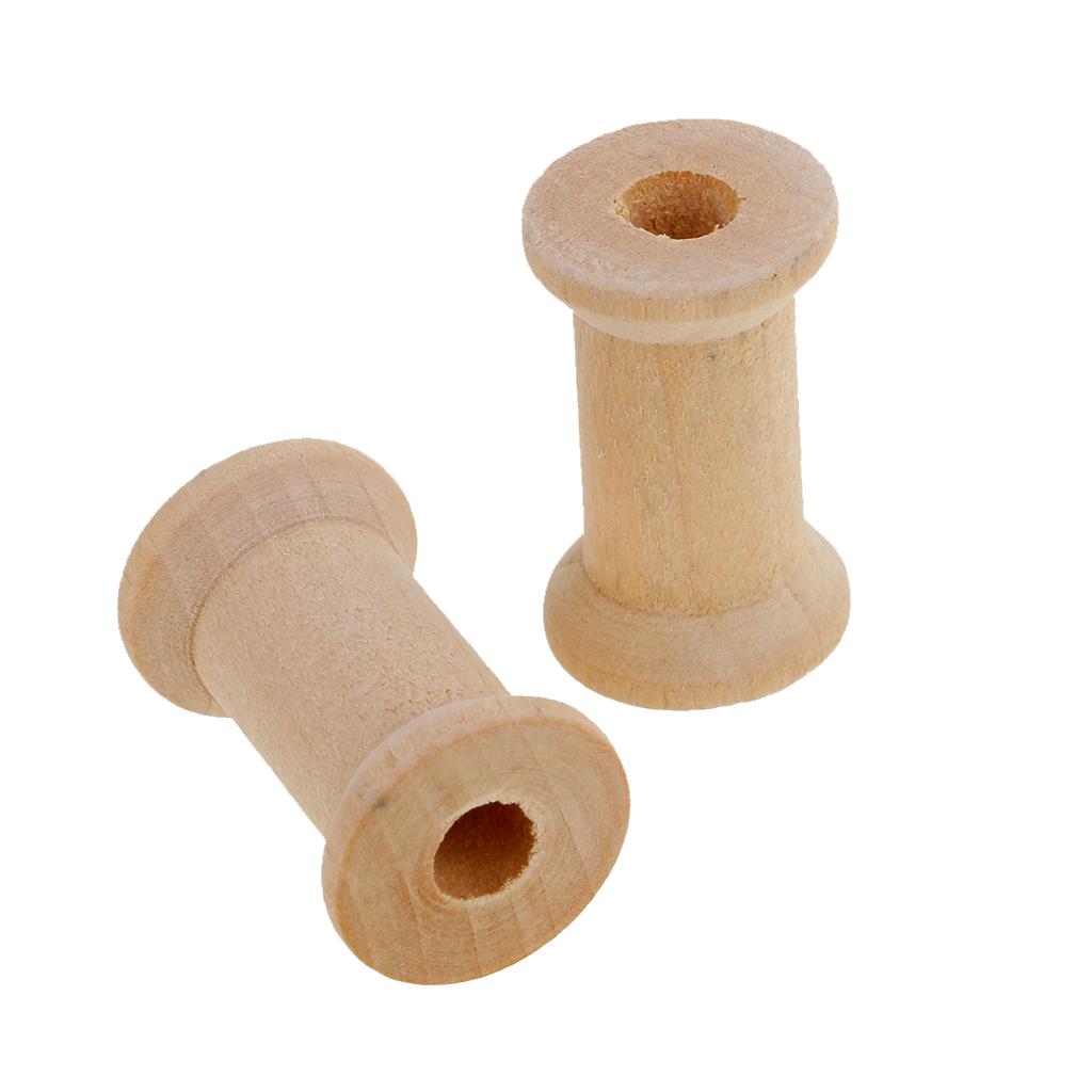 Drewniany Zestaw Pustych Szpul – Thread Bobbins Empty recenzja i cena