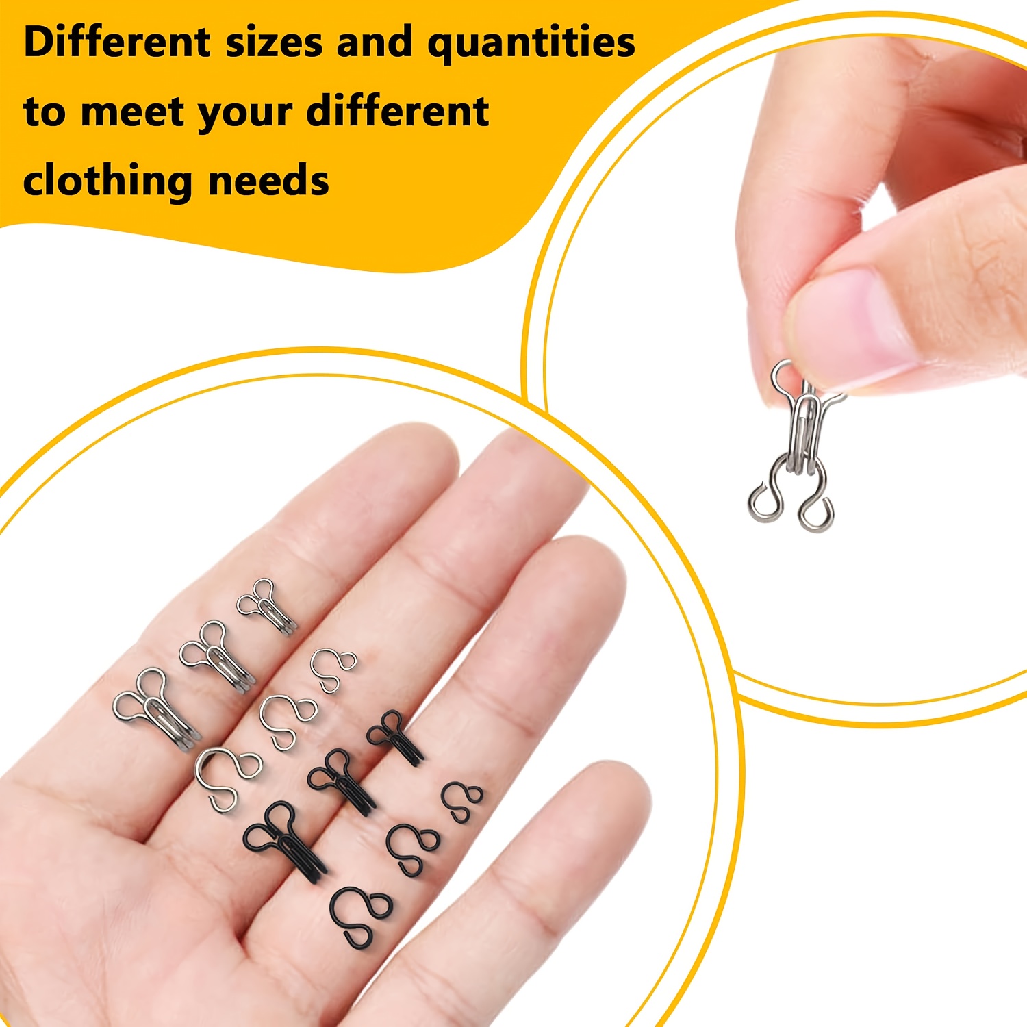 Niewidoczne haczyki i oczka, m – Hook Eye Fastener recenzja i cena