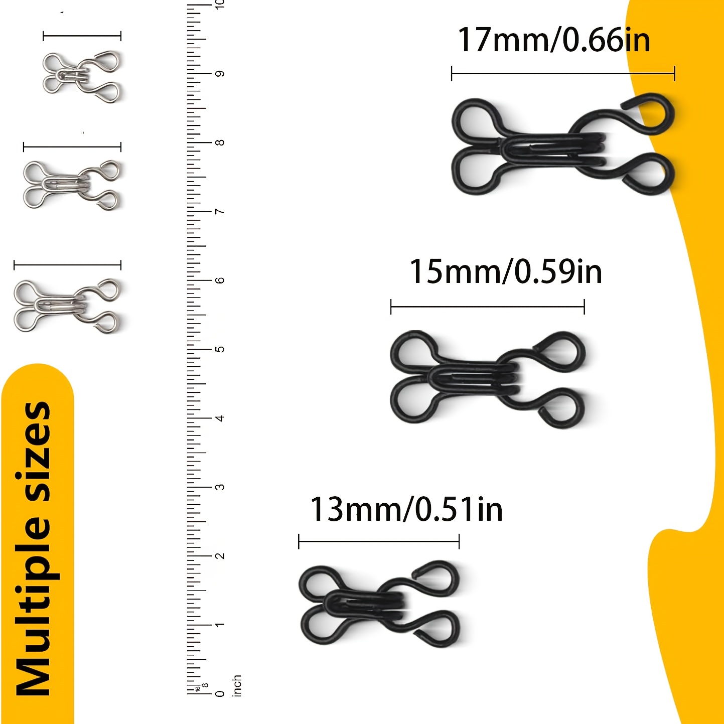 Niewidoczne haczyki i oczka, m – Hook Eye Fastener recenzja i cena