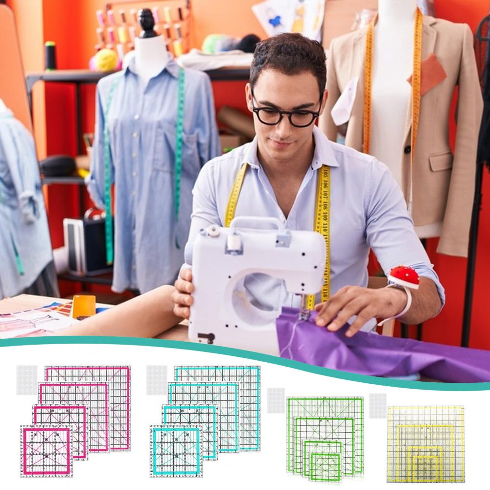 4 szt. akrylowa linijka do pik – Quilting Ruler Square recenzja i cena