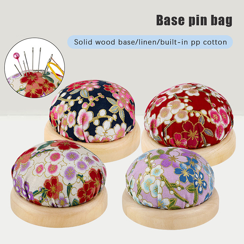 1szt Drewniana dolna podstawa  – Sewing Pin Cushion recenzja i cena