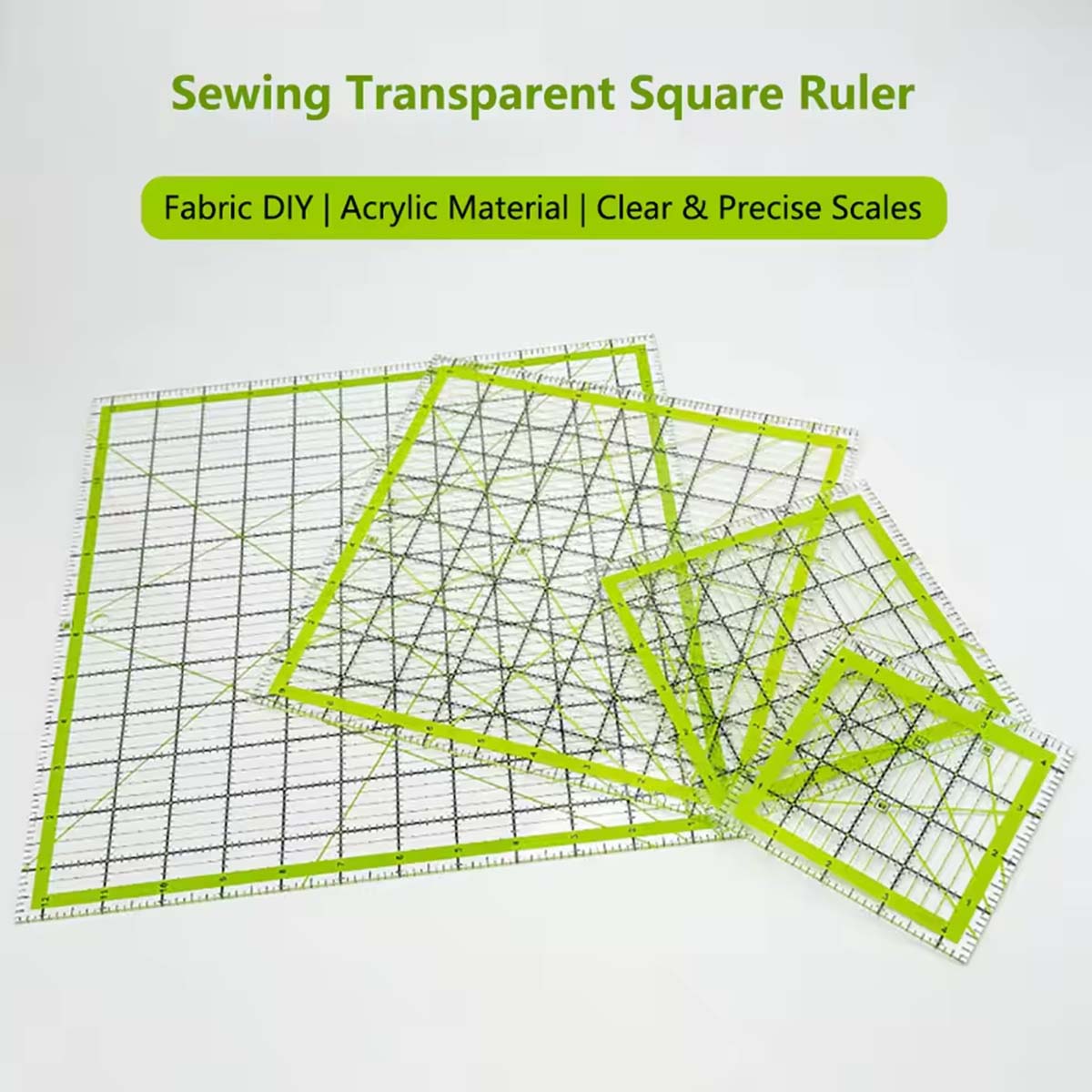 Zestaw 4 szt. akrylowych kwadr – Quilting Ruler Square recenzja i cena