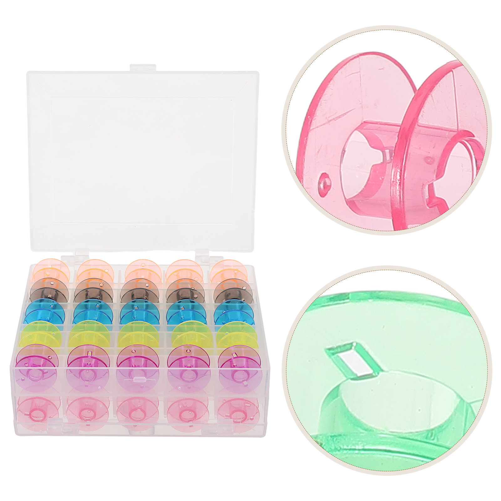50 szt. Szpulki do maszyn do s – Thread Bobbins Empty recenzja i cena