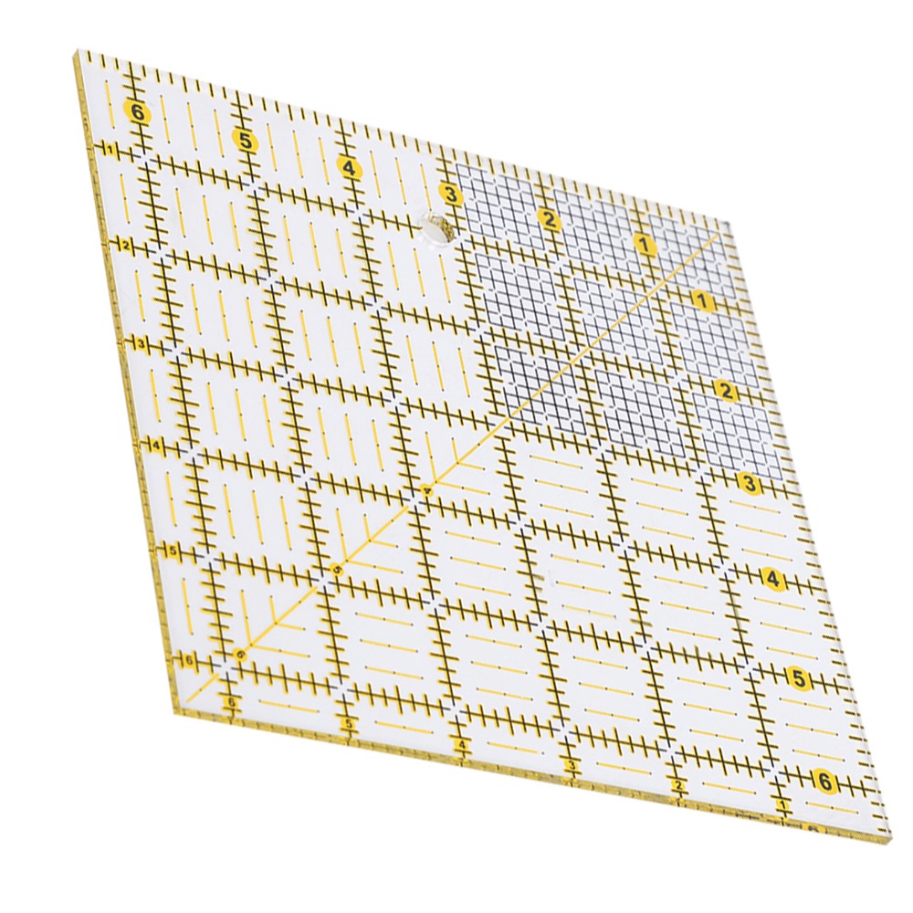 Wytrzymała kwadratowa linijka  – Quilting Ruler Square recenzja i cena