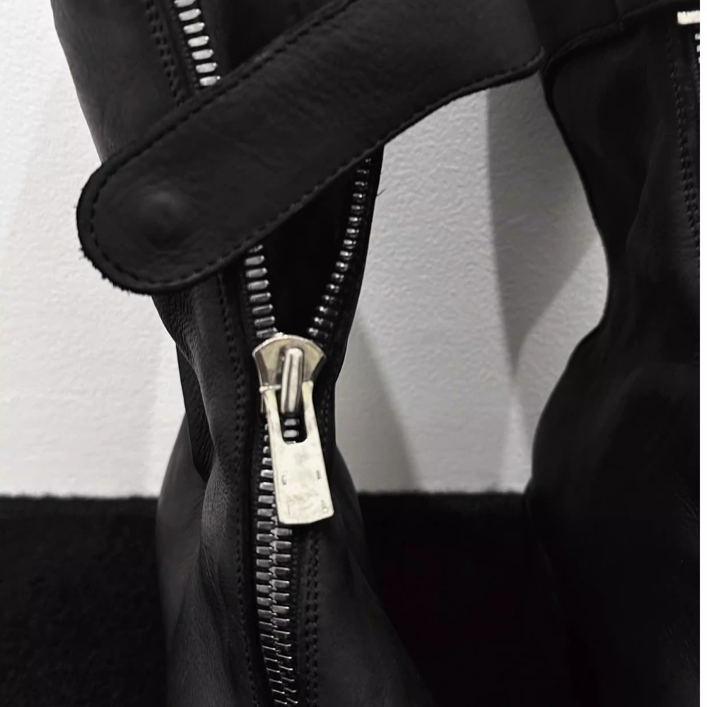 Modne botki Chelsea ze skóry n – Sewing Front Zipper recenzja i cena