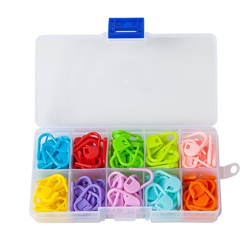100 szt. Kolorowe Małe Klipsy  – Sewing Necessities recenzja i cena