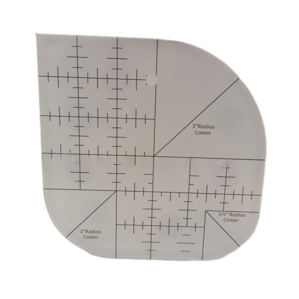 Linijka do patchworku z akrylu – Quilting Ruler Square recenzja i cena