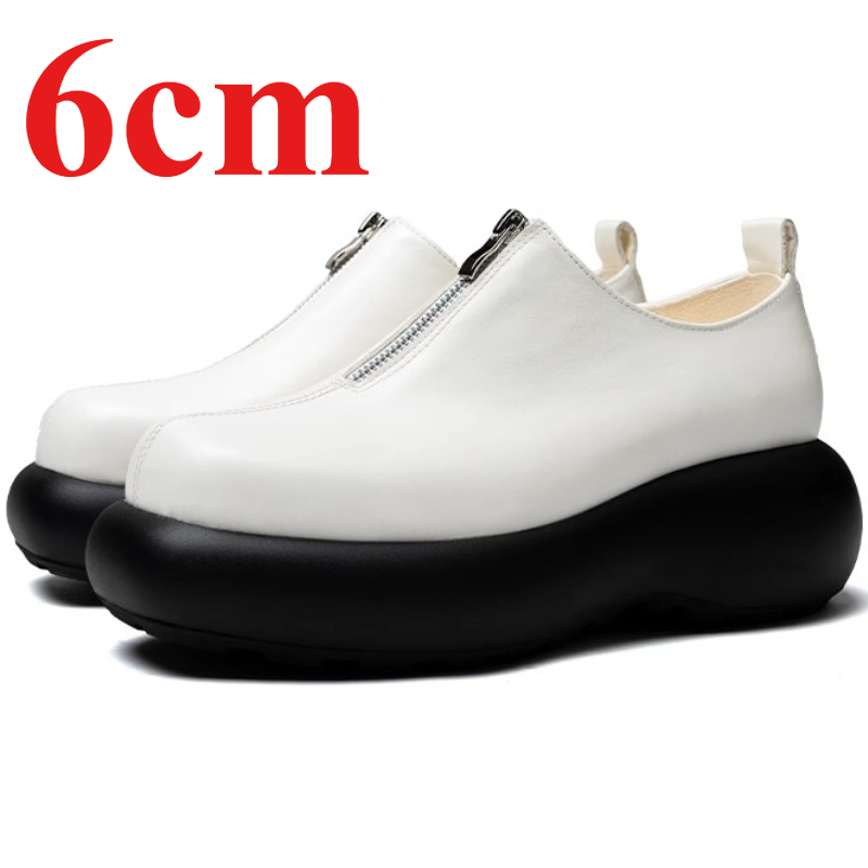 Buty Derby dla mężczyzn Buty p – Sewing Front Zipper recenzja i cena
