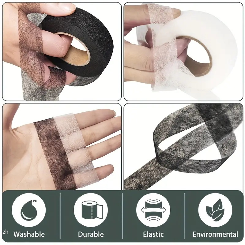 2 Rolki Czarno-Białej Dwustron – Hem Tape Fusible recenzja i cena